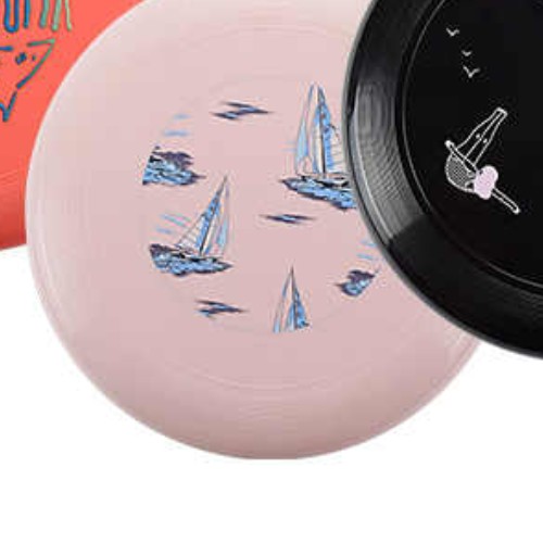 Custom printed Ultimate disc – Sailing design