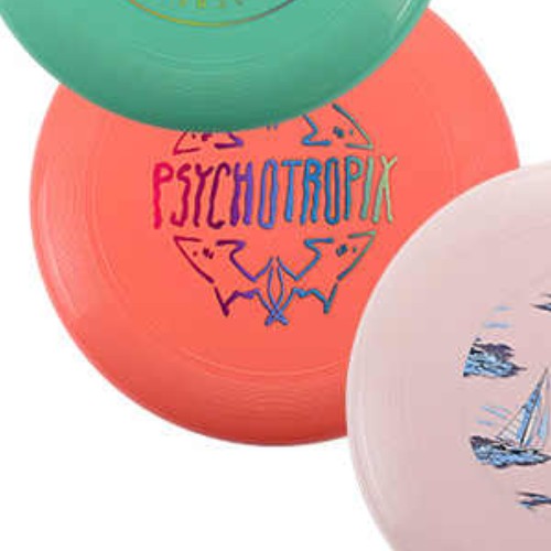 Custom printed Ultimate disc – Psychotropix design